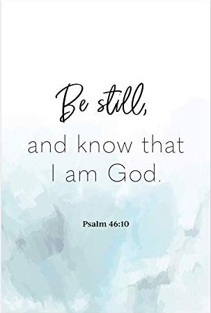 Be Still